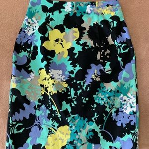 Multicolored Pencil Skirt Size 4